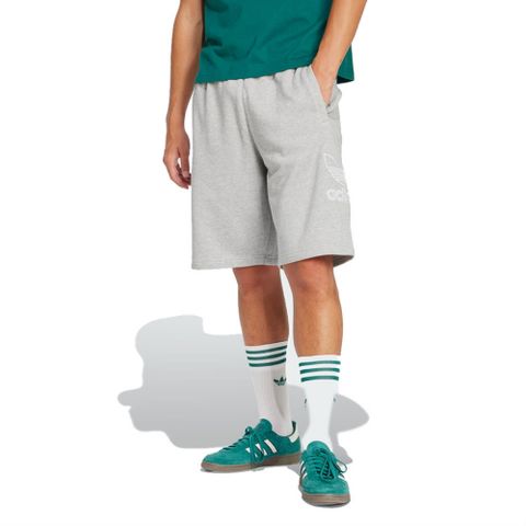 ADIDAS TREF SHORT 男 短褲 灰色_JP2683