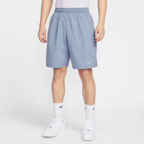 【NIKE】AS M NK SOLO SWSH WVN SHORT 男 短褲 藍色-IF0619493