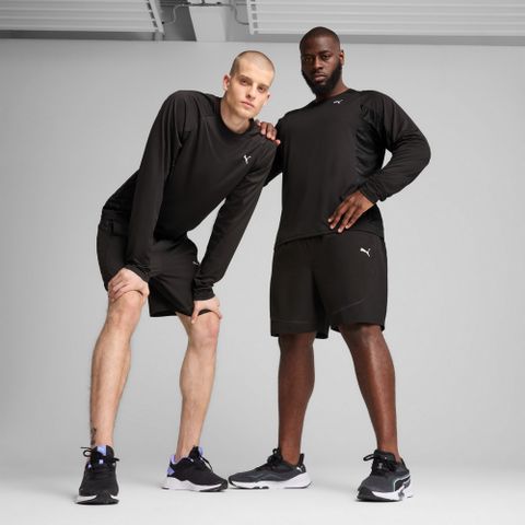 【PUMA】訓練系列Flex 7吋短風褲(M) 短褲 男 黑色-52694401