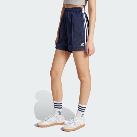 Adidas Firebird Sho JW5045 女 短褲 運動短褲 休閒短褲 深藍 白 亞版