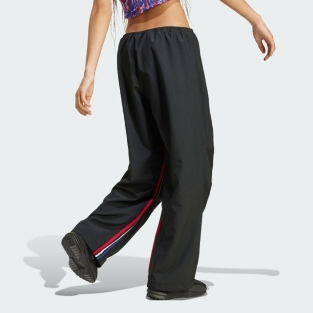 adidas 愛迪達 Adidas Express WVN TP IX3737 女 長褲 運動 休閒 寬鬆 拉繩 可調節下擺 愛迪達 黑