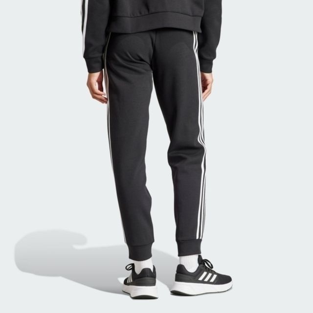 ADIDAS 愛迪達 Adidas W FI 3S REG PT IN9479 女 長褲 運動 休閒 復古 訓練 棉質 舒適 黑白