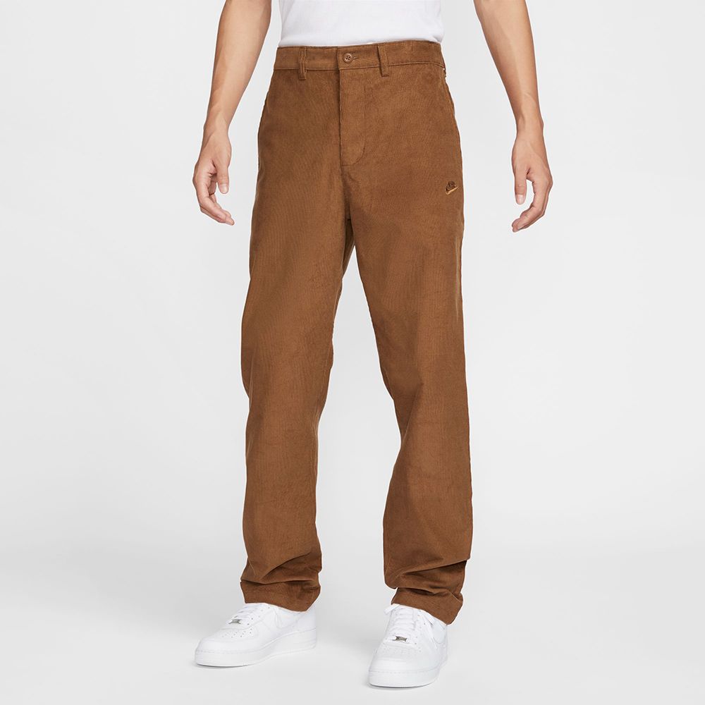 NIKE 耐吉 AS M NK CLUB CHINO CORDUROY P 男 長褲 燈芯絨 棕色-FZ0787281