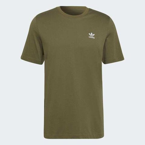 Adidas Essential Tee [H65673] 男 短袖 上衣 T恤 運動 休閒 經典 舒適 愛迪達 綠