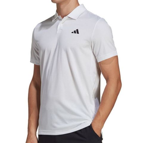 Adidas H.RDY Polo [HT7182] 男 Polo衫 網球 上衣 運動 訓練 吸濕排汗 涼感 透氣 白