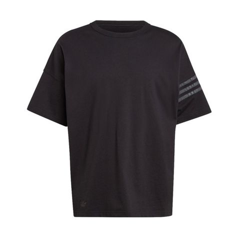 Adidas Neuclassic Tee [IR9452] 男 短袖 上衣 T恤 運動 休閒 三葉草 寬鬆 舒適 黑