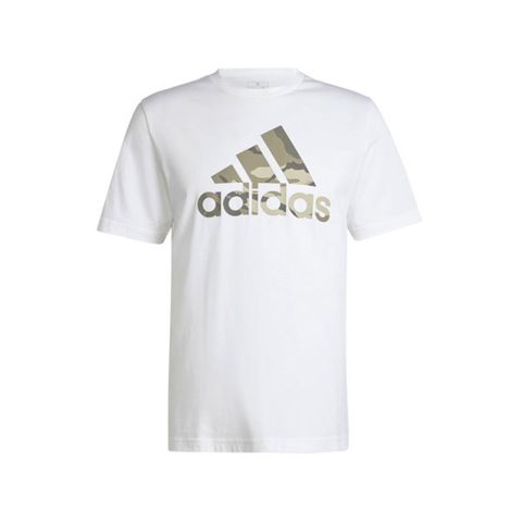 ADIDAS 愛迪達 M Camo G T 1 [IN6472] 男 短袖 上衣 T恤 運動 休閒 迷彩 棉質 舒適 白