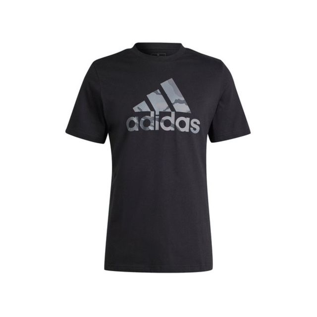 ADIDAS 愛迪達  M Camo G T 1 [IR5828] 男 短袖 上衣 T恤 運動 休閒 迷彩 棉質 舒適 黑