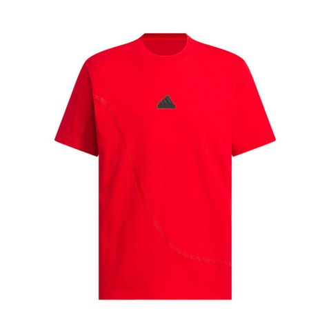 ADIDAS 愛迪達 CM GFX TEE CNY [IT3993] 男 短袖 上衣 T恤 運動 休閒 新年款 龍年 棉質 紅