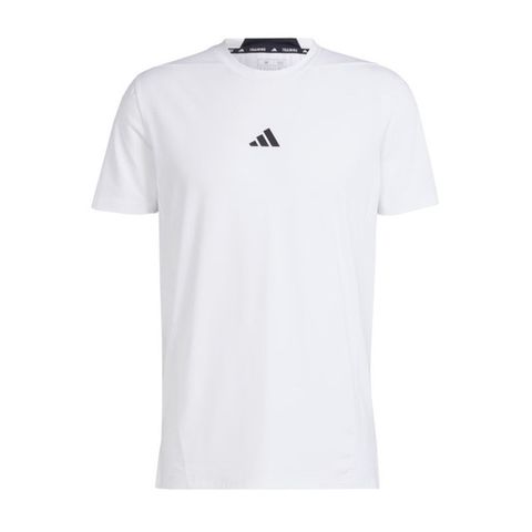 ADIDAS 愛迪達 D4T Tee [IS3808] 男 短袖 上衣 運動 健身 訓練 重訓 吸濕排汗 修身  白