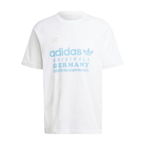 adidas Originals Adidas GRF Tee [IR9634] 男 短袖 上衣 T恤 運動 休閒 復古 三葉草 棉質 白