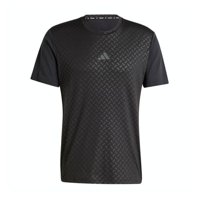 ADIDAS 愛迪達  Power Tee [IN5622] 男 短袖 上衣 運動 健身 訓練 吸濕排汗 黑