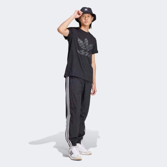 adidas Originals Adidas Mono Tee IS0176 男 短袖 上衣 T恤 經典 三葉草 休閒 棉質 黑