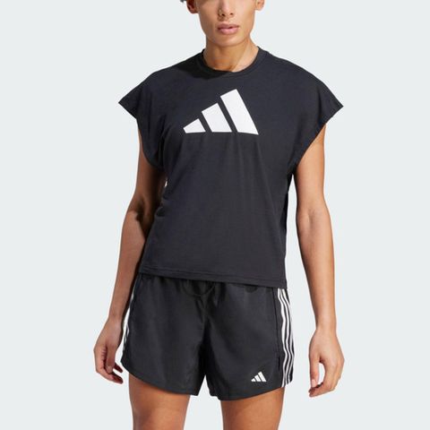 ADIDAS 愛迪達 TI Logo T HY9258 女 短袖 上衣 亞洲版 運動 訓練 多功能 蝙蝠袖 吸濕排汗 黑