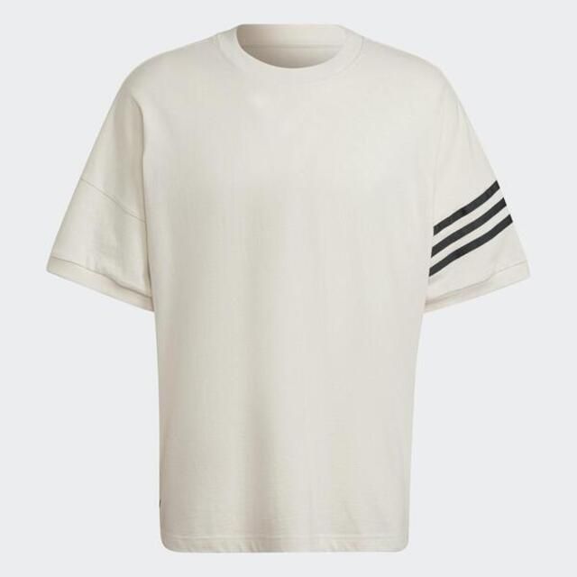 adidas Originals Adidas New C Tee HM1874 男 短袖 上衣 運動 休閒 垂肩 落肩 國際版 寬鬆 棉質 米白