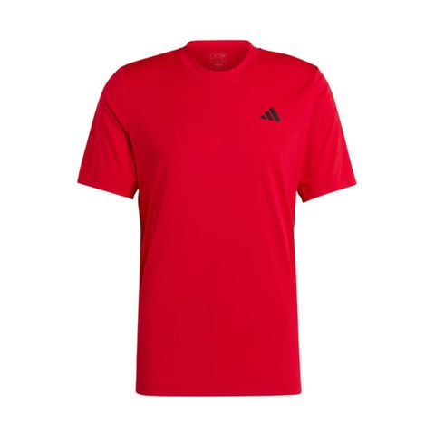 ADIDAS 愛迪達 Club Tee HS3273 男 短袖 上衣 亞洲版 運動 網球 訓練 吸濕排汗 透氣  紅