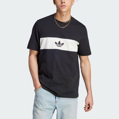 adidas Originals Adidas NY Tee HZ0703 男 短袖 上衣 T恤 亞洲版 運動 休閒 經典 三葉草 百搭 純棉 黑白