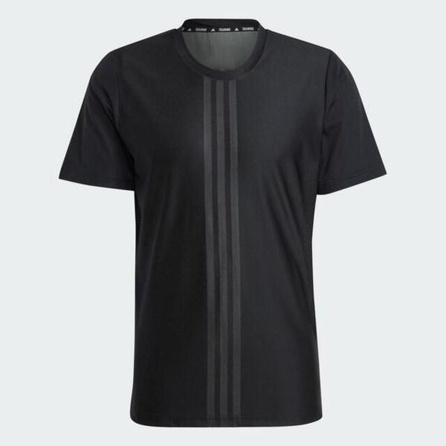 ADIDAS 愛迪達  HIIT VT Tee HZ3072 男 短袖 上衣 T恤 亞洲版 運動 訓練 健身 慢跑 反光 黑