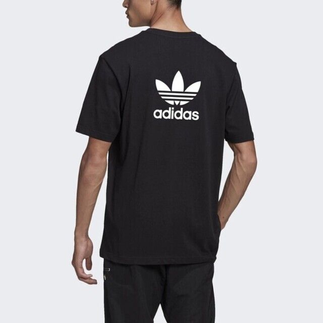 adidas Originals Adidas B+f Trefoil Tee GN3454 男 短袖 上衣 T恤 運動 休閒 舒適 棉質 愛迪達 黑