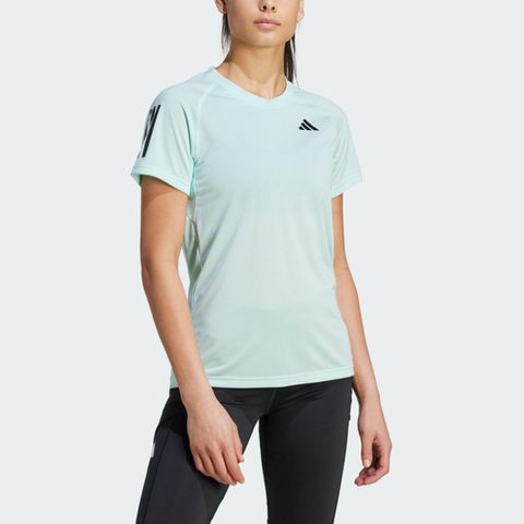 ADIDAS 愛迪達 Club Tee IA8354 女 網球 短袖 上衣 亞洲版 運動 訓練 吸濕排汗 透氣 蒂芬妮綠