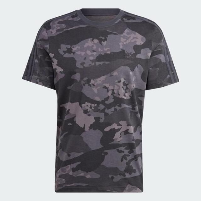 adidas Originals Adidas Camo Aop Tee II8178 男 短袖 上衣 T恤 亞洲版 經典 休閒 迷彩 棉質 舒適 灰