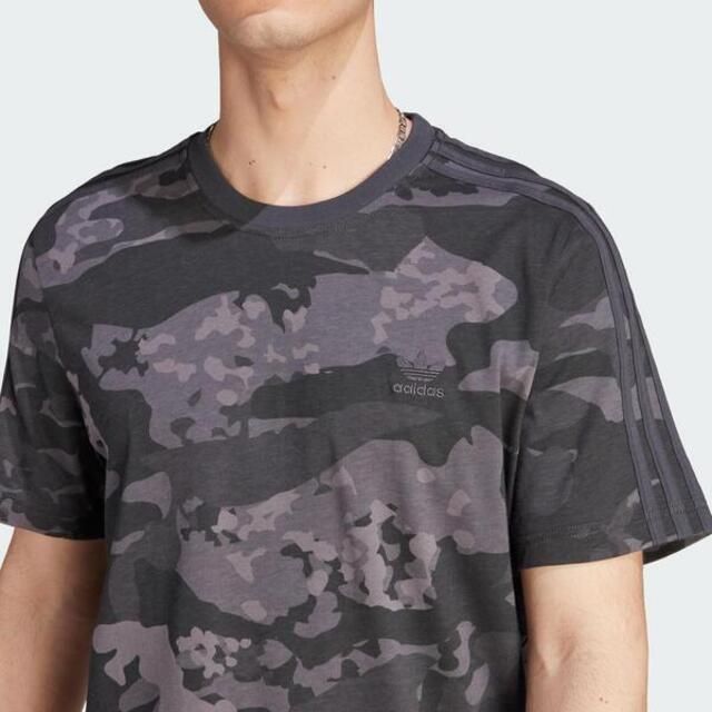 adidas Originals Adidas Camo Aop Tee II8178 男 短袖 上衣 T恤 亞洲版 經典 休閒 迷彩 棉質 舒適 灰