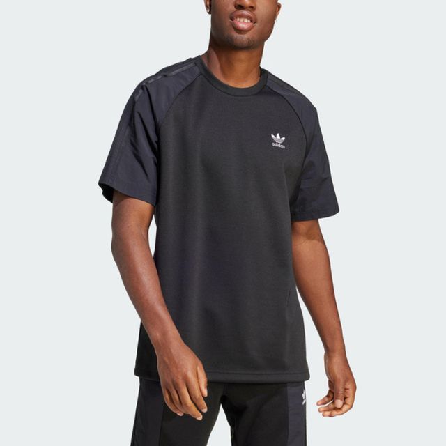 adidas Originals Adidas RE-PRO Tee II5780 男 短袖 上衣 T恤 國際版 經典 休閒 寬鬆 電繡 LOGO 黑