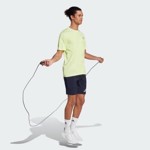 ADIDAS 愛迪達  TR-ES Base T IM4375 男 短袖 上衣 亞洲版 運動 訓練 健身 吸濕排汗 透氣 螢綠