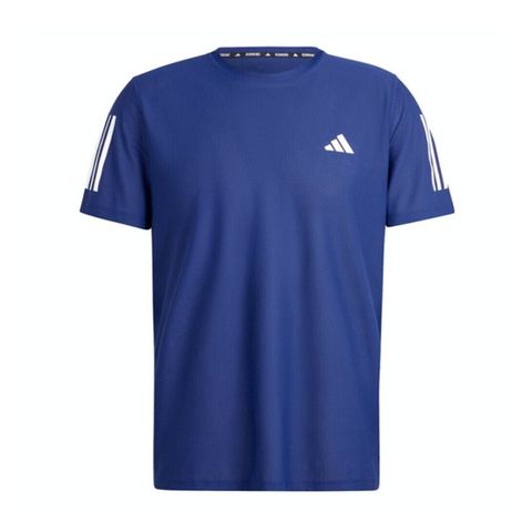 ADIDAS 愛迪達 OTR B Tee IN1502 男 短袖 上衣 運動 慢跑 路跑 訓練 反光 吸濕排汗 透氣 深藍