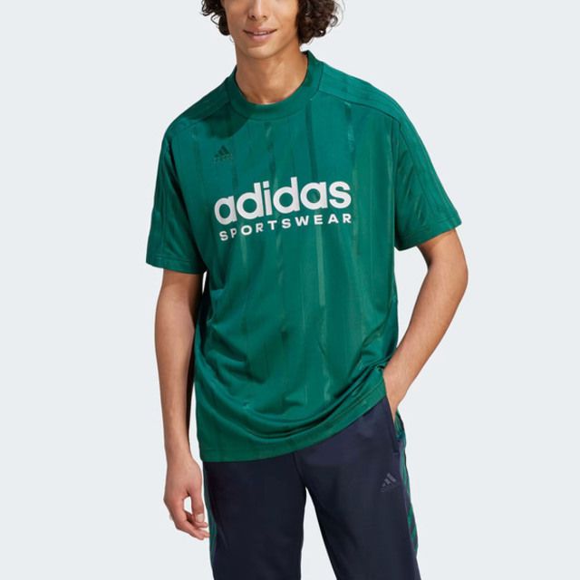 ADIDAS 愛迪達  M Tiro Tee IQ0894 男 短袖 上衣 T恤 運動 休閒 寬鬆 舒適  綠