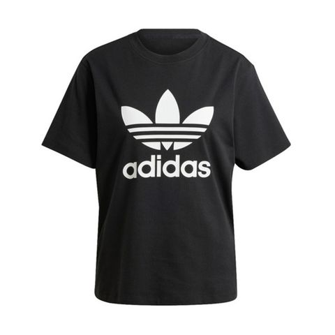 adidas Originals Adidas Trefoil Tee IR9533 女 短袖 上衣 T恤 運動 經典 休閒 三葉草 基本款 黑白