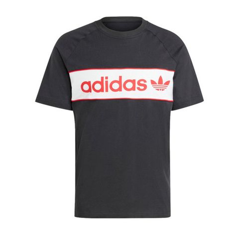 adidas Originals Adidas NY Tee IS1404 男 短袖 上衣 T恤 運動 休閒 經典 三葉草 棉質 基本款 黑