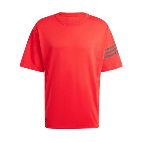 adidas Originals Adidas Neuclassic Tee IS2824 男 短袖 上衣 T恤 運動 休閒 三葉草 寬鬆 舒適 紅