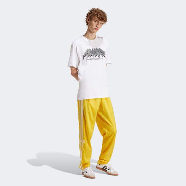 adidas Originals Adidas Flames Conc T IS2946 男 短袖 上衣 T恤 運動 休閒 寬鬆 舒適 穿搭 白