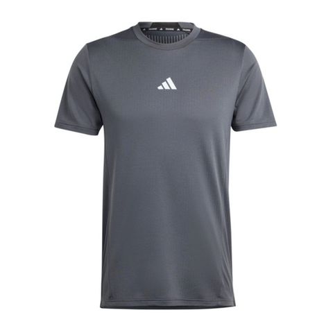 ADIDAS 愛迪達 D4T HR Tee IT0615 男 短袖 上衣 運動 健身 訓練 慢跑 吸濕排汗 透氣 修身 灰