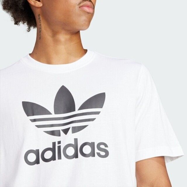 adidas Originals Adidas Trefoil T-Shirt IV5353 男 短袖 上衣 T恤 運動 經典 三葉草 基本款 白