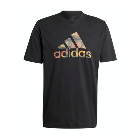 ADIDAS 愛迪達 M Camo Bos T IW2671 男 短袖 上衣 T恤 運動 休閒 迷彩LOGO 基本款 黑