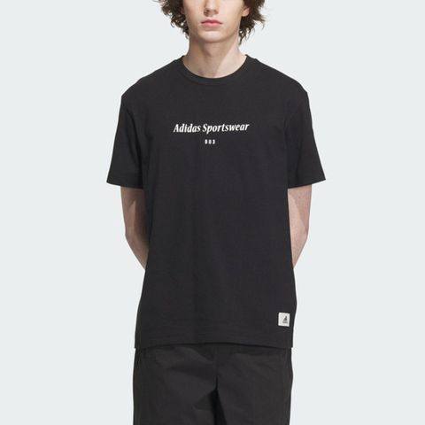 ADIDAS 愛迪達 ST GFX Tee IP4991 男 短袖 上衣 T恤 亞洲版 運動 訓練 休閒 棉質 舒適 黑