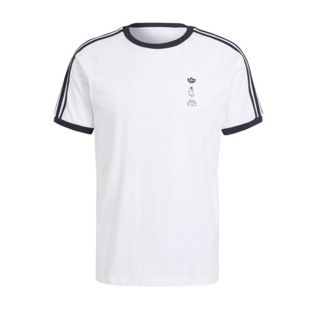 adidas Originals Adidas 3S TEE SNAP IY2270 男 短袖 上衣 T恤 修身 休閒 迪士尼 聯名 白黑