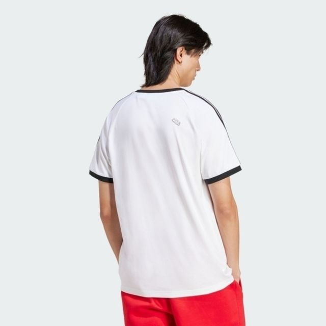 adidas Originals Adidas 3S TEE SNAP IY2270 男 短袖 上衣 T恤 修身 休閒 迪士尼 聯名 白黑