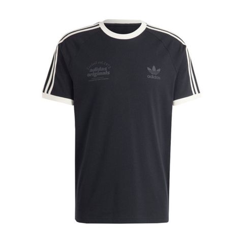 adidas Originals Adidas GRF Tee IS1413 男 短袖 上衣 T恤 運動 休閒 經典 三葉草 修身 棉質 舒適 黑