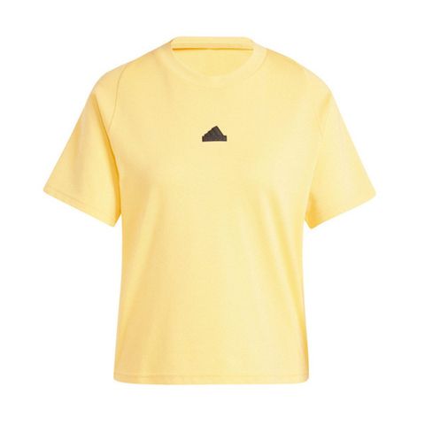 Adidas W Z.N.E. Tee IS3932 女 短袖 上衣 T恤 運動 休閒 簡約 百搭 舒適 穿搭 黃