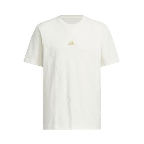 ADIDAS 愛迪達 CM GFX TEE CNY IT3994 男 短袖 上衣 T恤 運動 休閒 新年款 龍年 棉質 米白