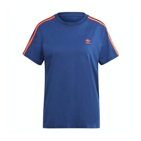 adidas Originals Adidas Adibrk Tee IU2476 女 短袖 上衣 運動 休閒 三葉草 棉質 寬鬆 舒適 藍橘