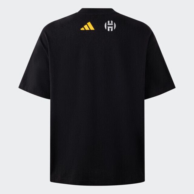 ADIDAS 愛迪達  BB Harden Tee [JY2753] 男 短袖 上衣 T恤 哈登 運動 籃球 休閒 棉質 黑