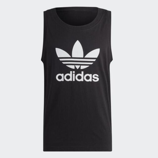 adidas Originals Adidas Trefoil Tank IA4811 男 背心 亞洲版 運動 休閒 經典 三葉草 棉質 舒適 黑