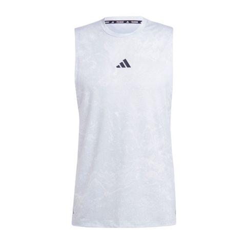 ADIDAS 愛迪達 Adidas Wo Pow Tank IS3843 男 背心 運動 訓練 健身 路跑 吸濕排汗 愛迪達 白