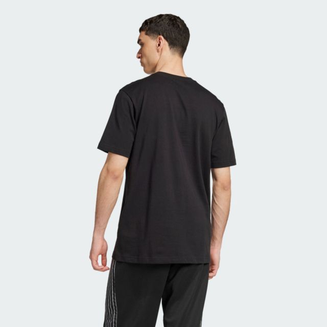 adidas Originals Adidas Outline Tee IY4882 男 短袖 上衣 T恤 運動 經典 三葉草 棉質 舒適 黑