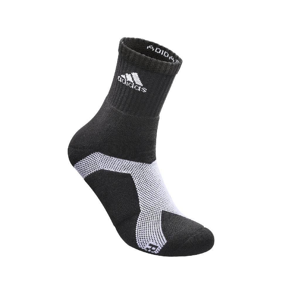 adidas 愛迪達   襪子 P3.1 Explosive Mid 男女款 黑 白 X型包覆 中筒襪 運動襪 MH0008