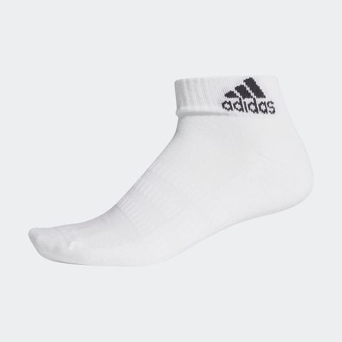 ADIDAS 愛迪達 Adidas Cush Ank 1pp [DZ9367] 腳踝襪 足弓支撐 加厚 運動 休閒 訓練 舒適 白